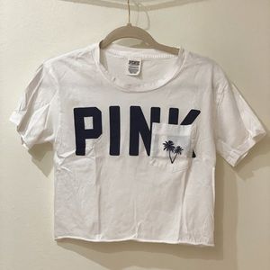 Pink by Victoria’s Secret Cropped T-Shirt